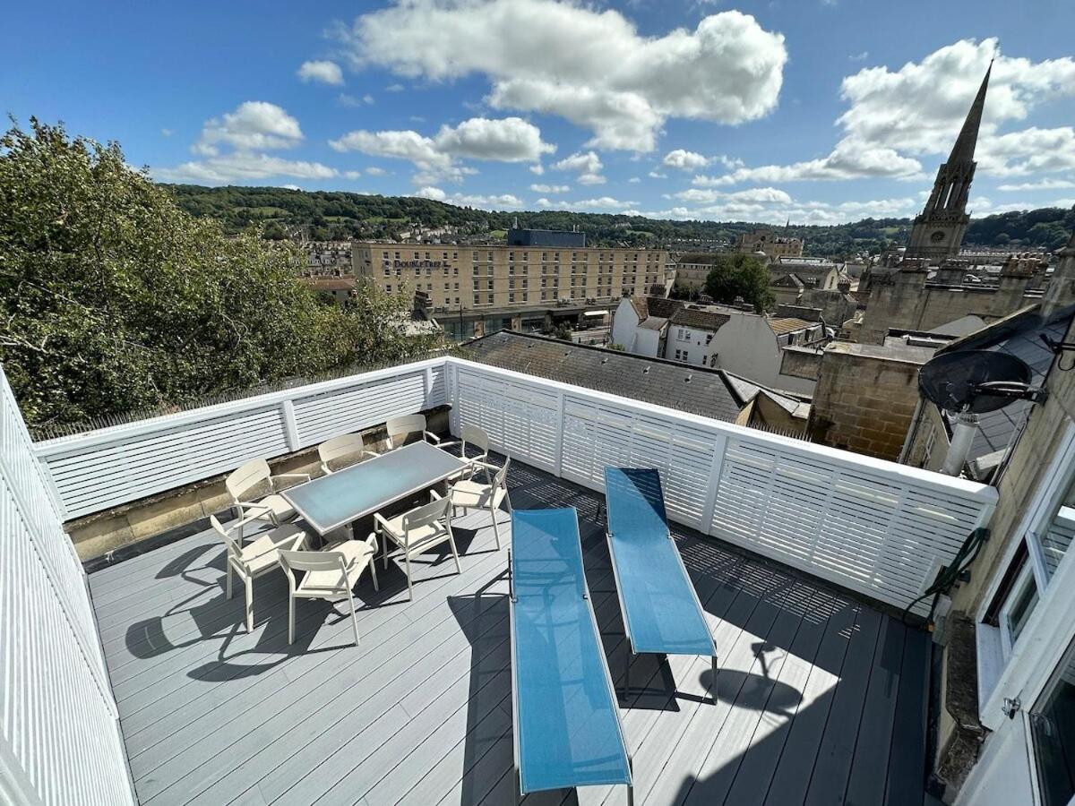 The Roof Terrace Maisonette - City Centre Bath Exterior foto