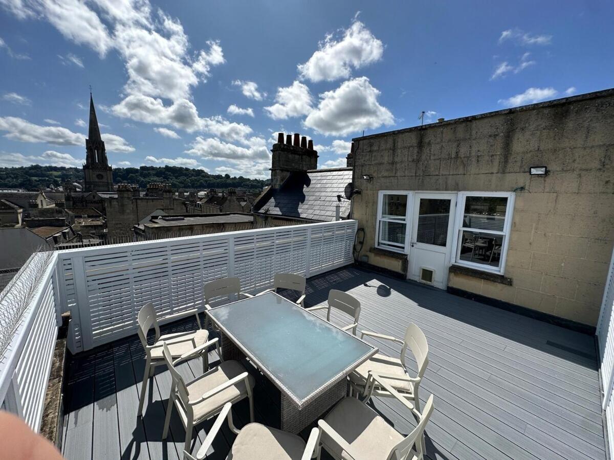 The Roof Terrace Maisonette - City Centre Bath Exterior foto
